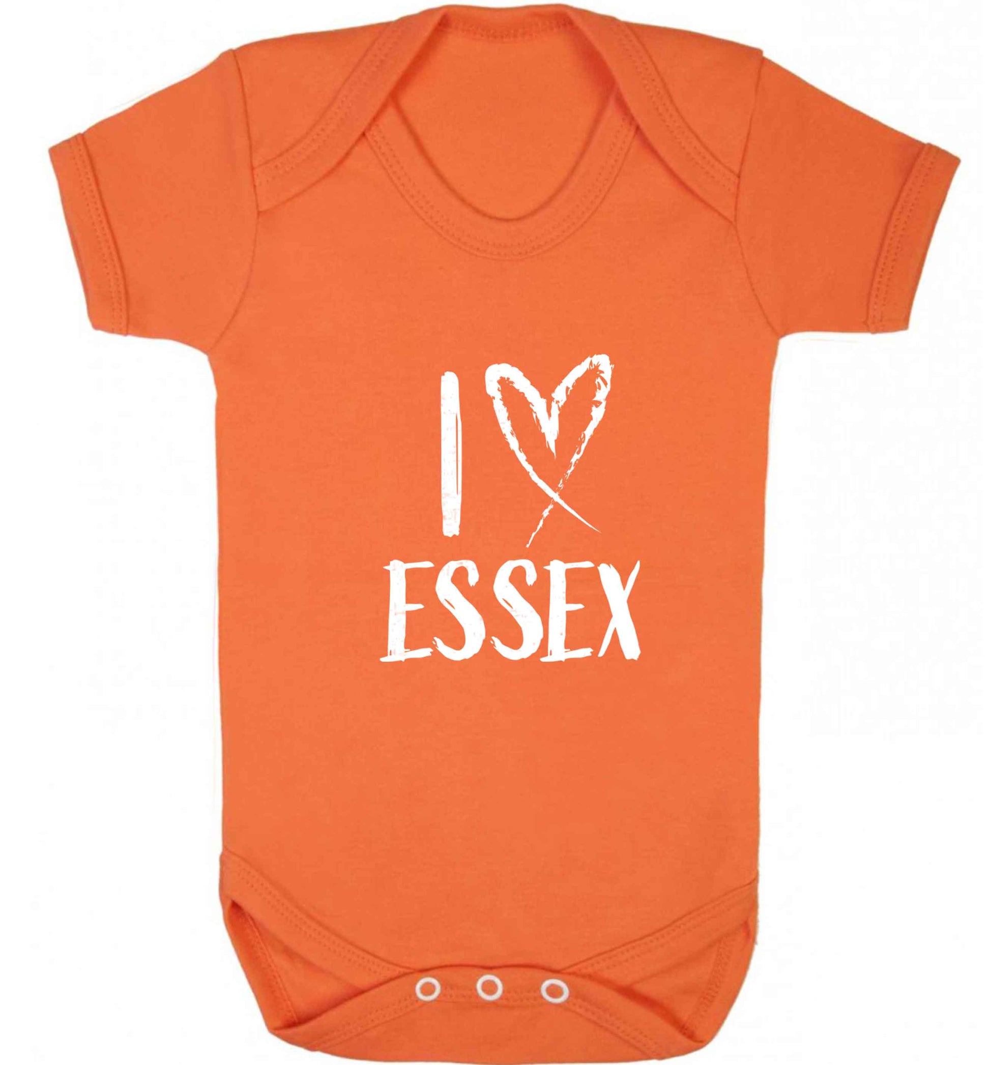 I love Essex baby vest orange 18-24 months