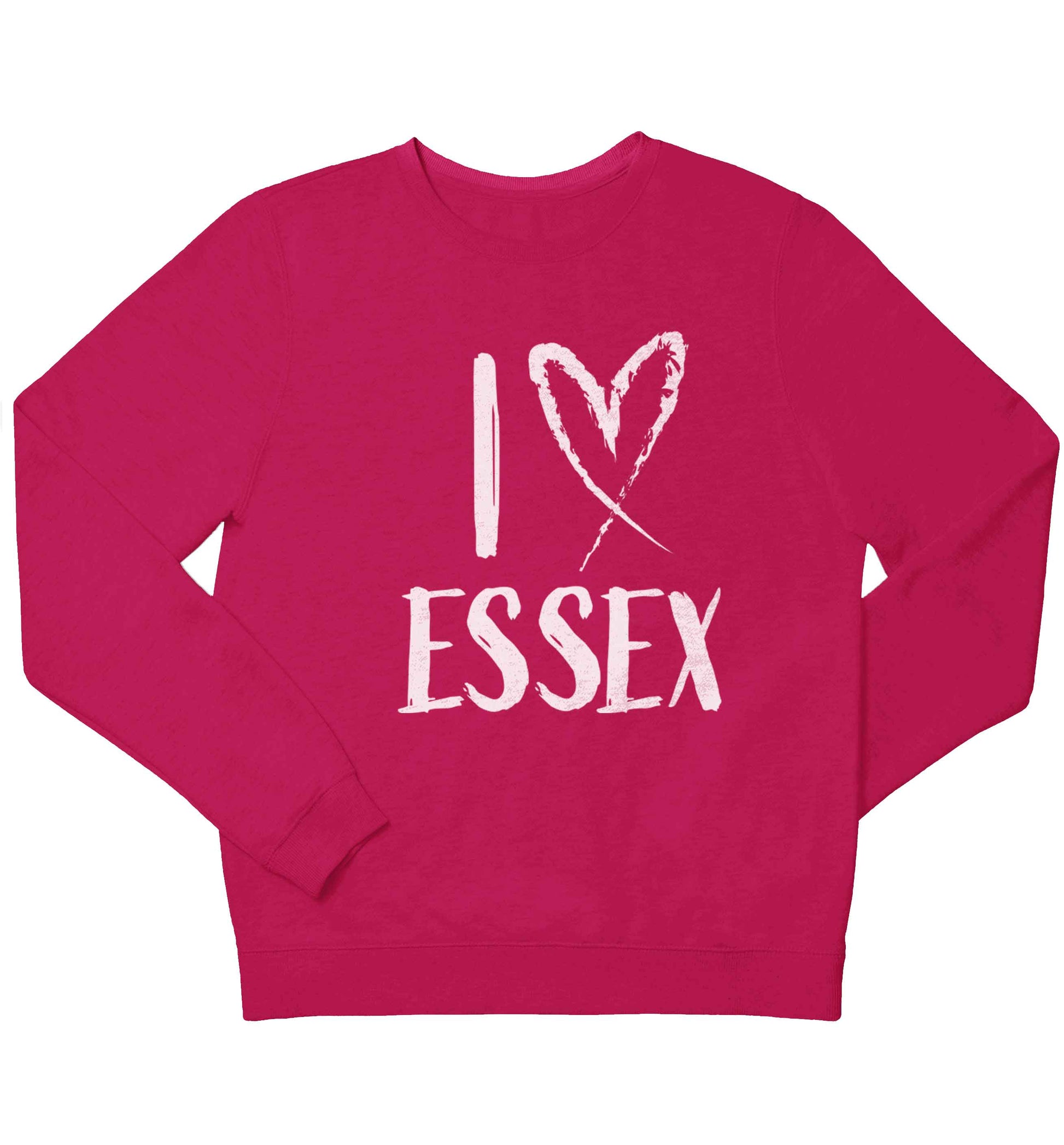 I love Essex children's pink sweater 12-13 Years