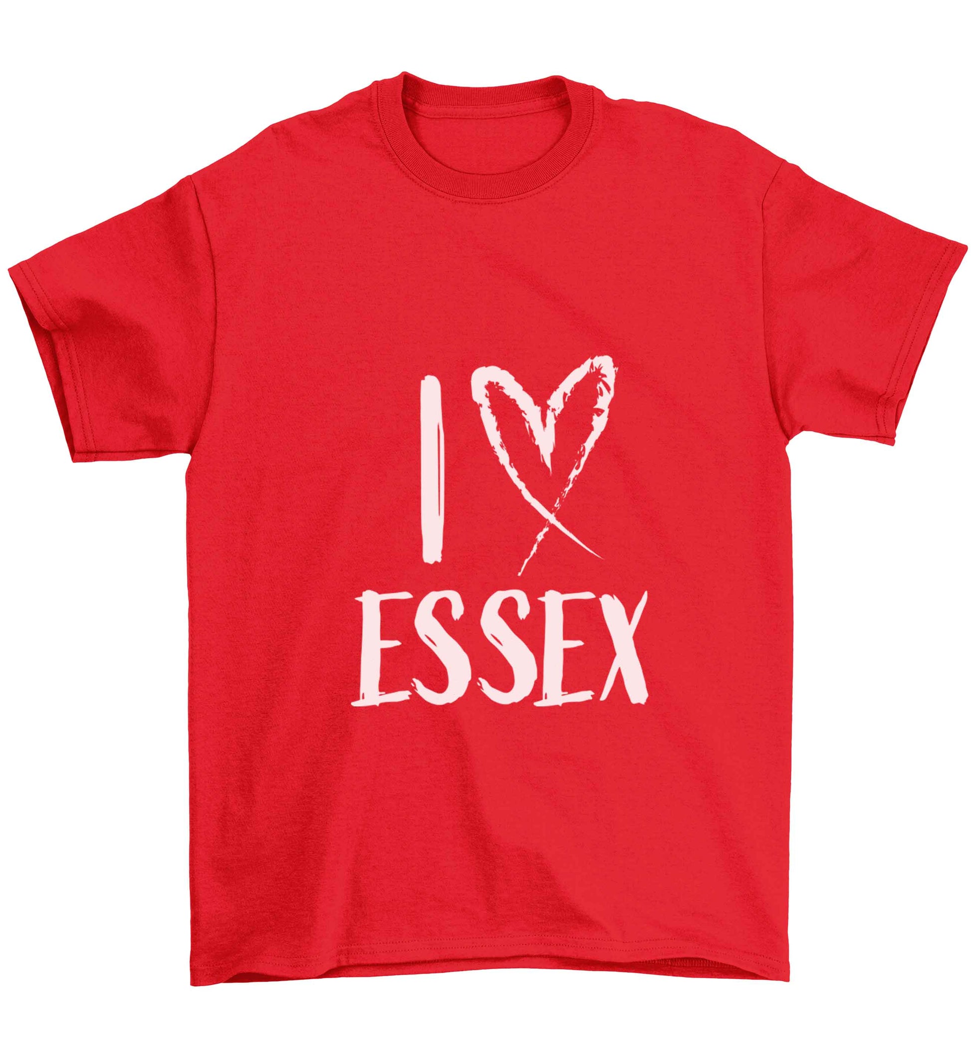 I love Essex Children's red Tshirt 12-13 Years