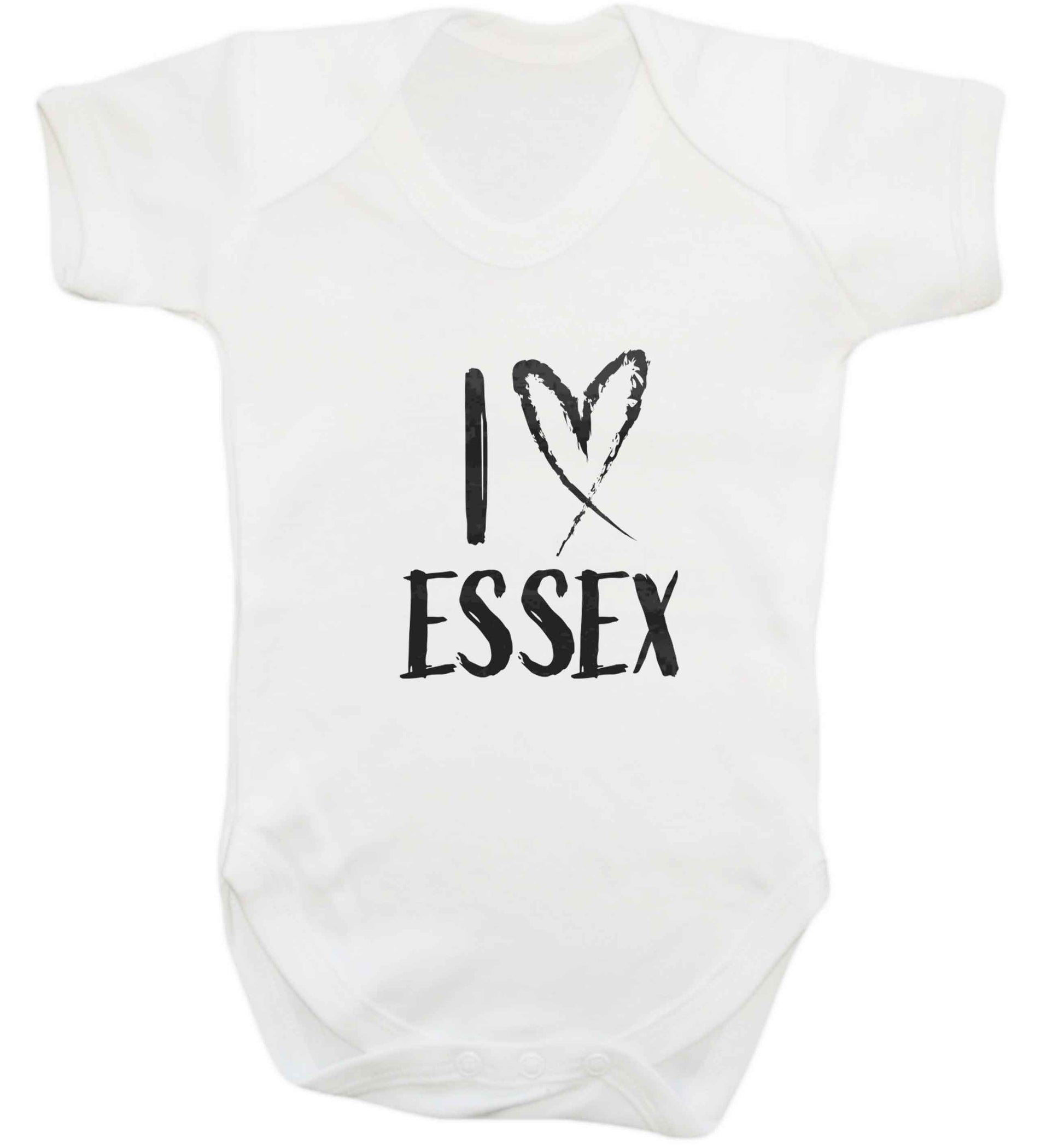 I love Essex baby vest white 18-24 months