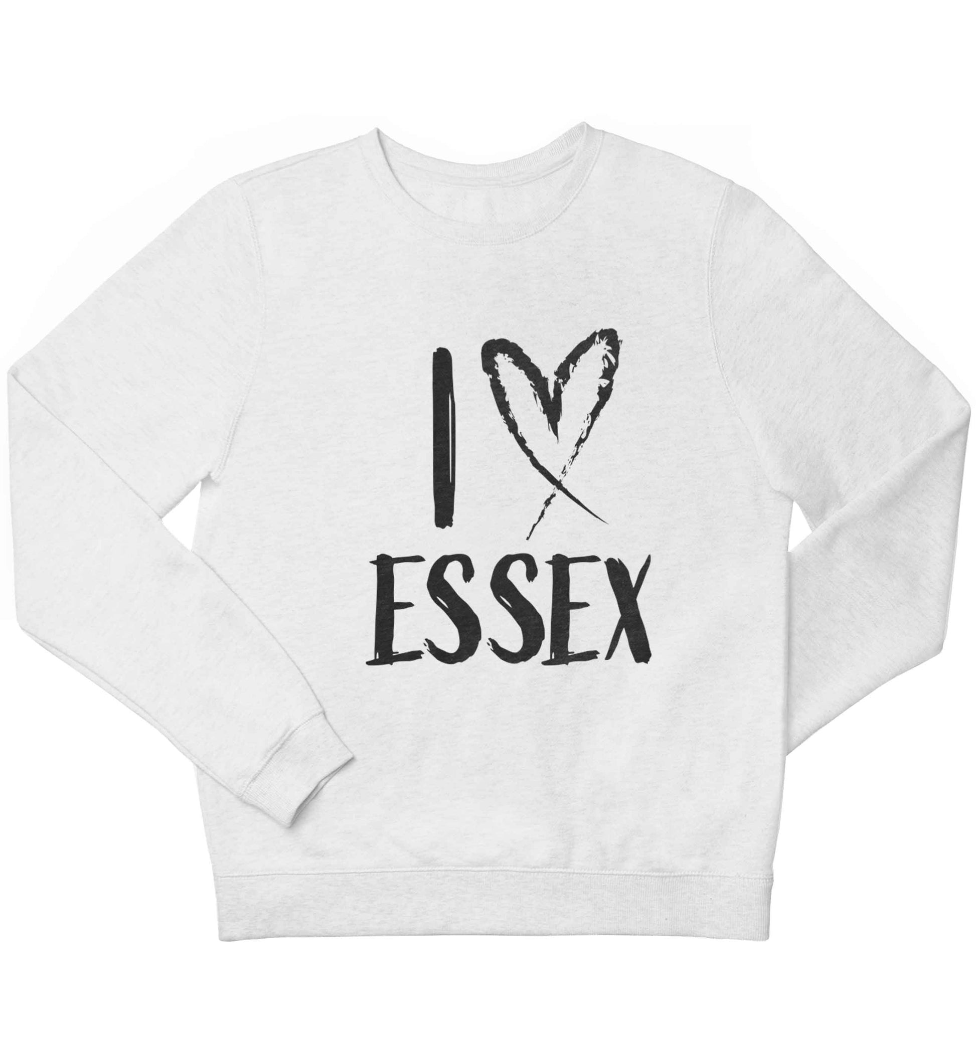 I love Essex children's white sweater 12-13 Years