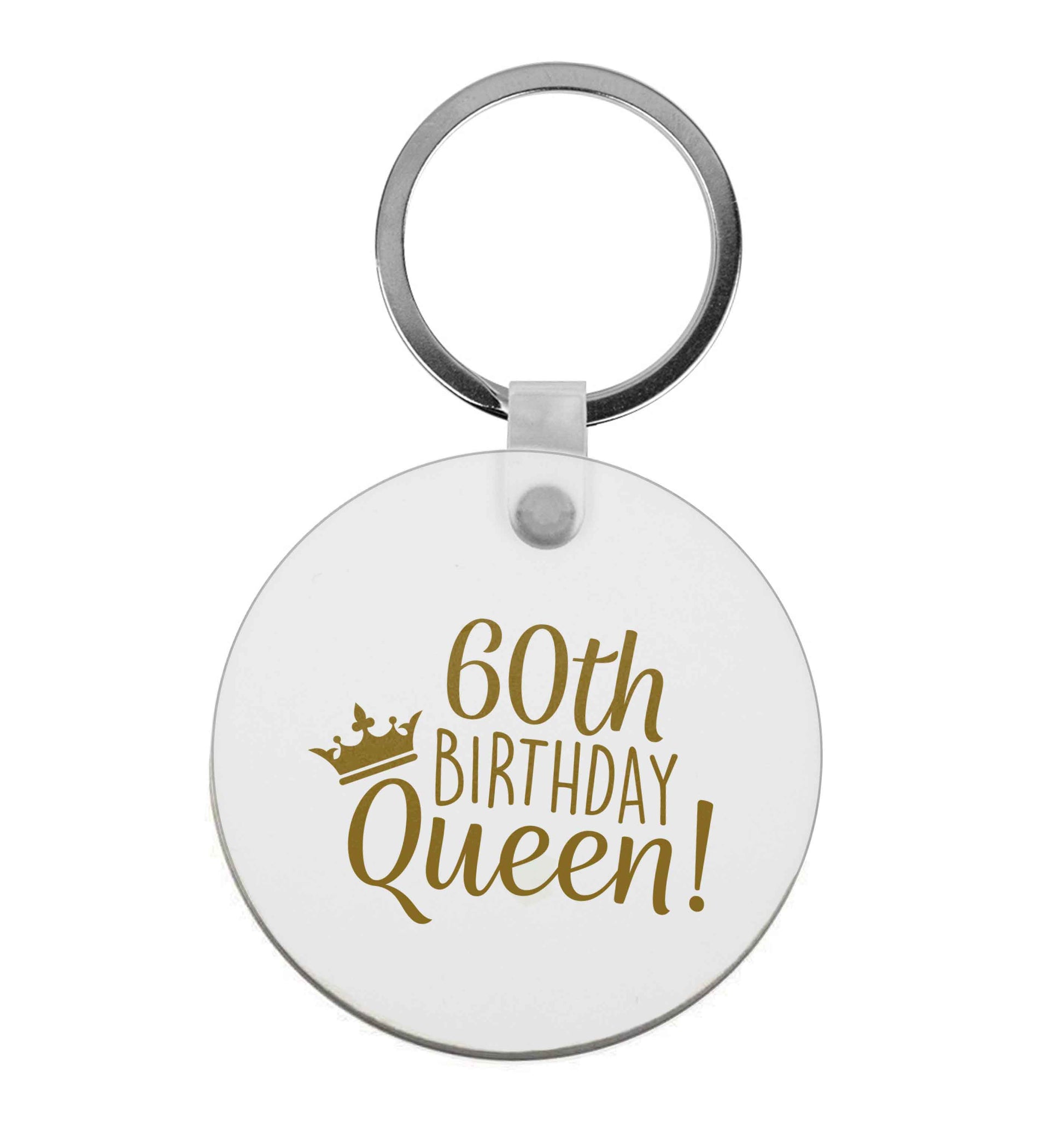 60th birthday Queen |  Keyring