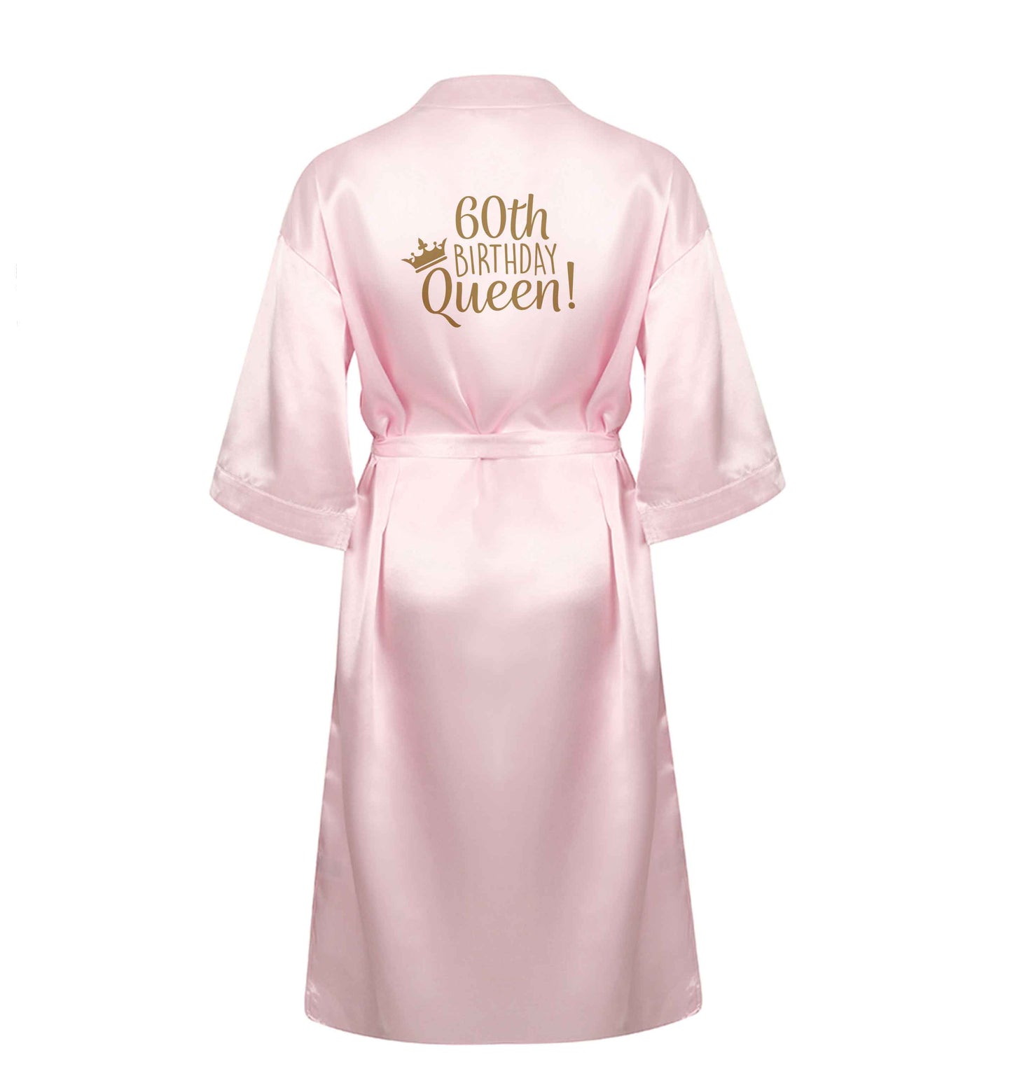 60th birthday Queen XL/XXL pink ladies dressing gown size 16/18