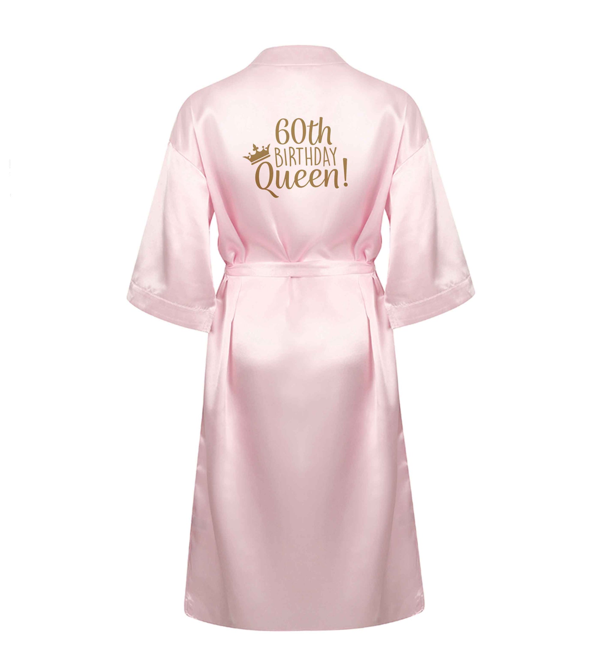 60th birthday Queen XL/XXL pink ladies dressing gown size 16/18