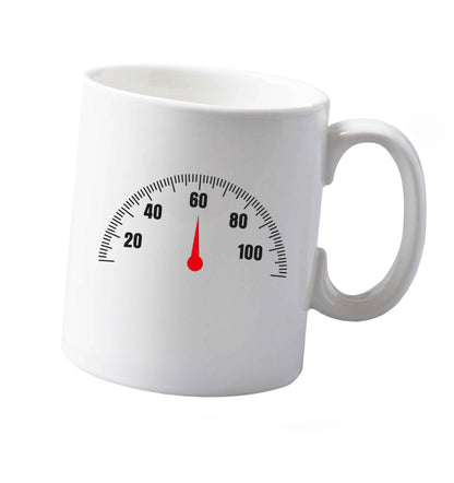 10 oz 60th Birthday speedial ceramic mug both sides