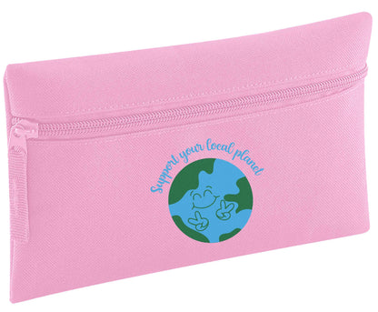 Support your local planet pencil case