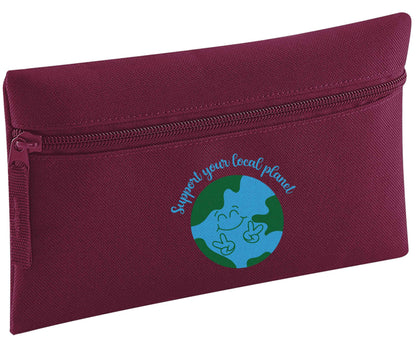 Support your local planet pencil case