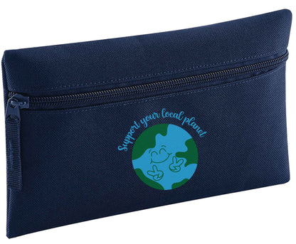Support your local planet pencil case