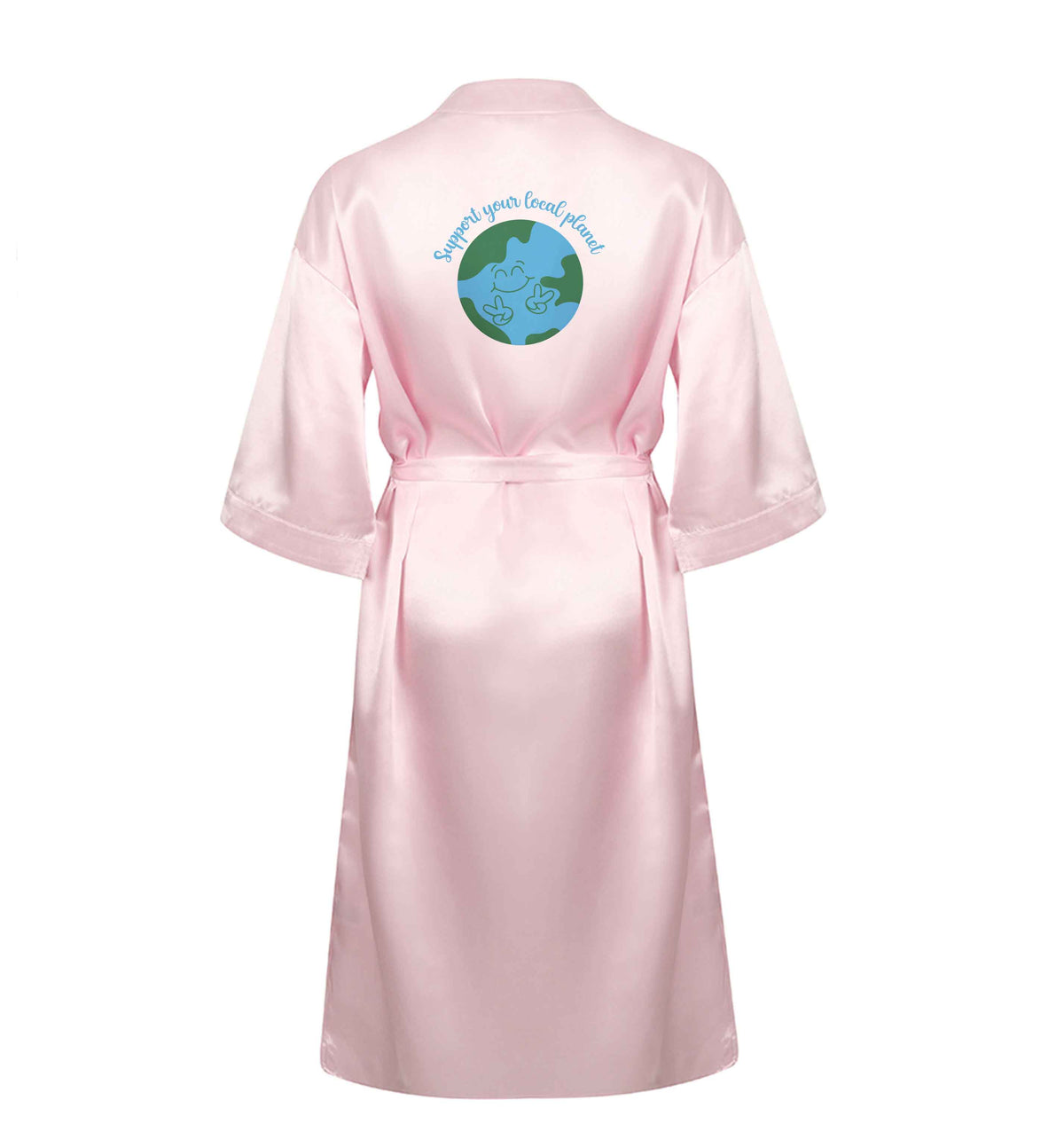 Support your local planet XL/XXL pink ladies dressing gown size 16/18