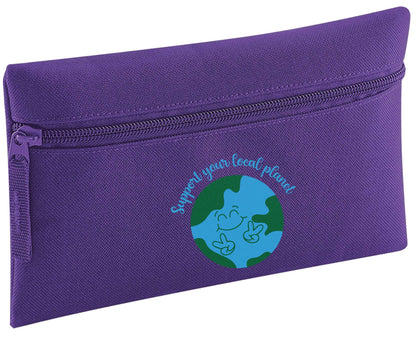 Support your local planet pencil case