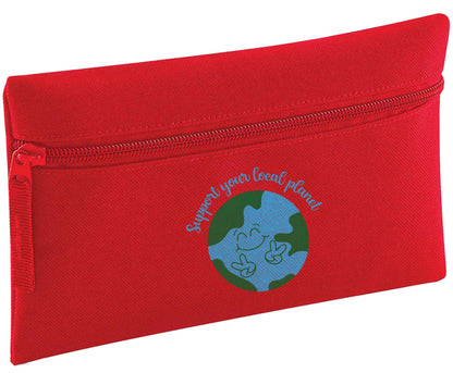 Support your local planet pencil case