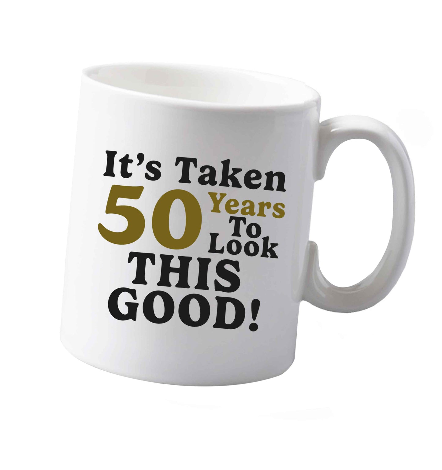 10 oz It's taken 50 years to look this good! ceramic mug both sides