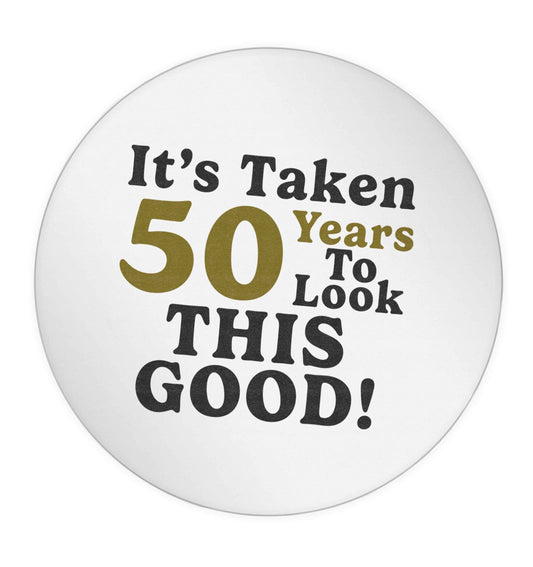 It's taken 50 years to look this good! 24 @ 45mm matt circle stickers