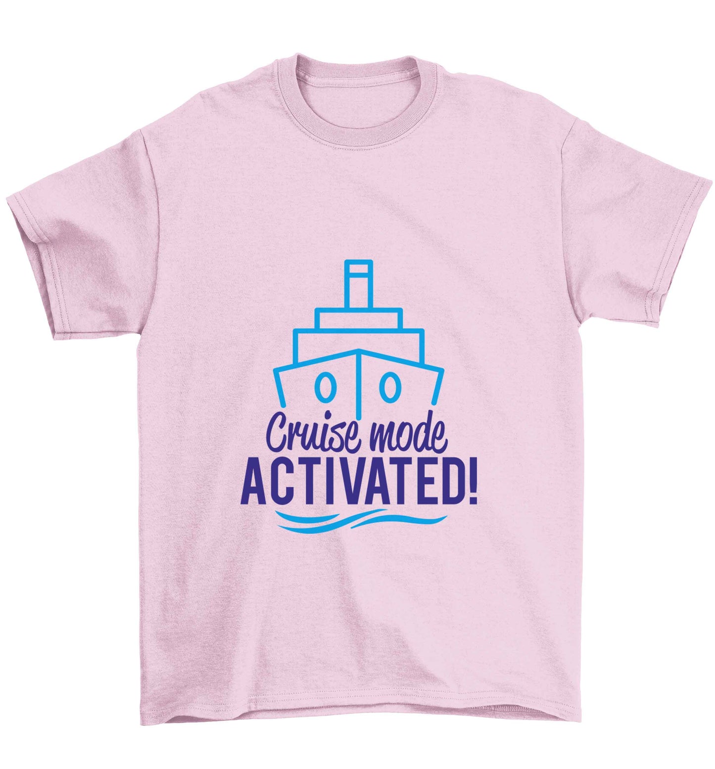 Cruise mode activated Children's light pink Tshirt 12-13 Years