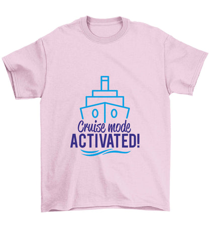 Cruise mode activated Children's light pink Tshirt 12-13 Years