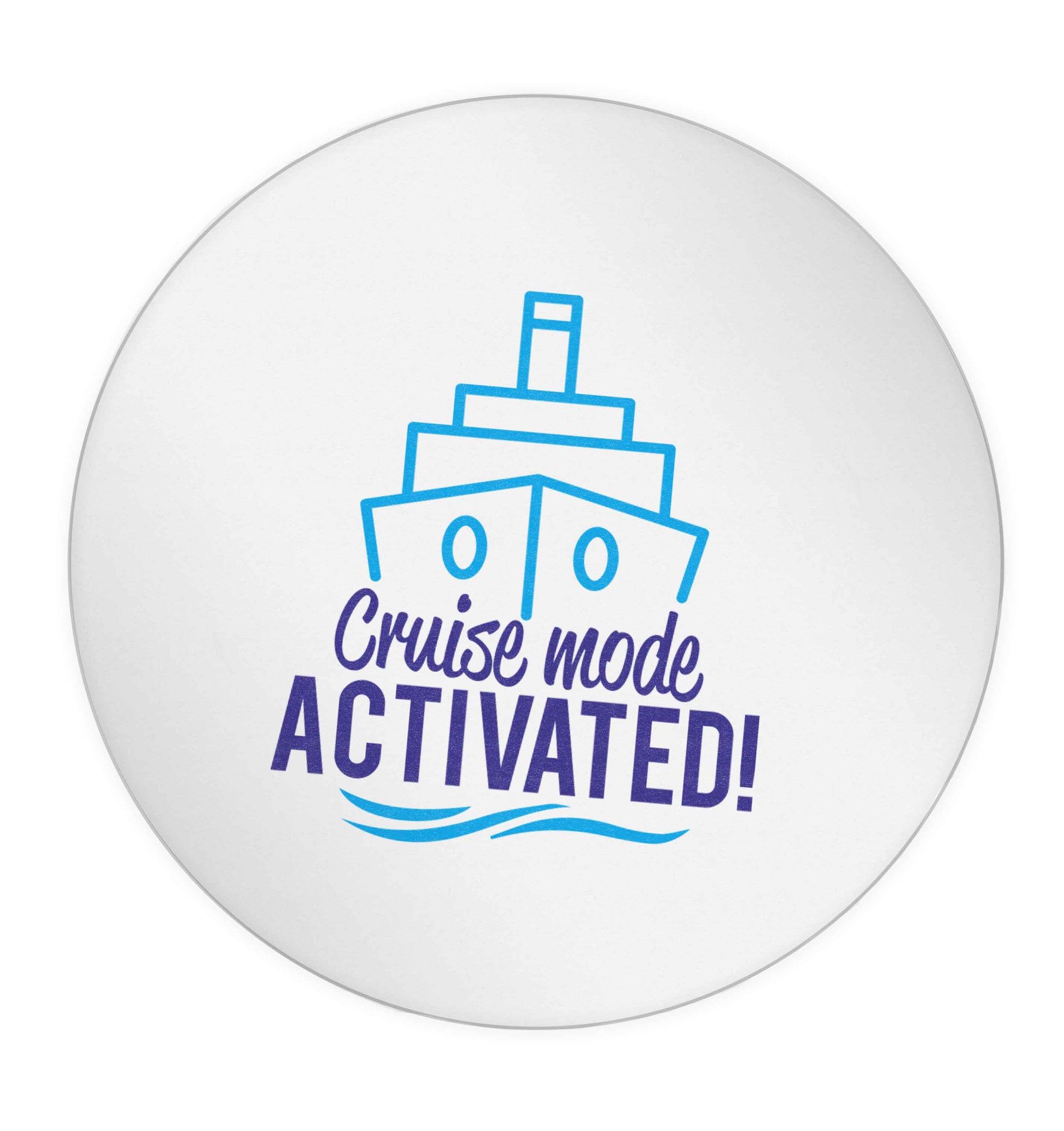 Cruise mode activated 24 @ 45mm matt circle stickers