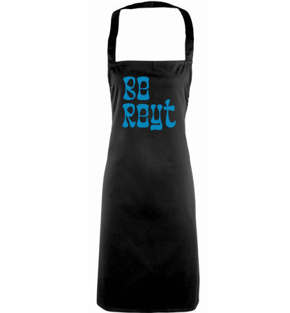 Be reyt adults black apron