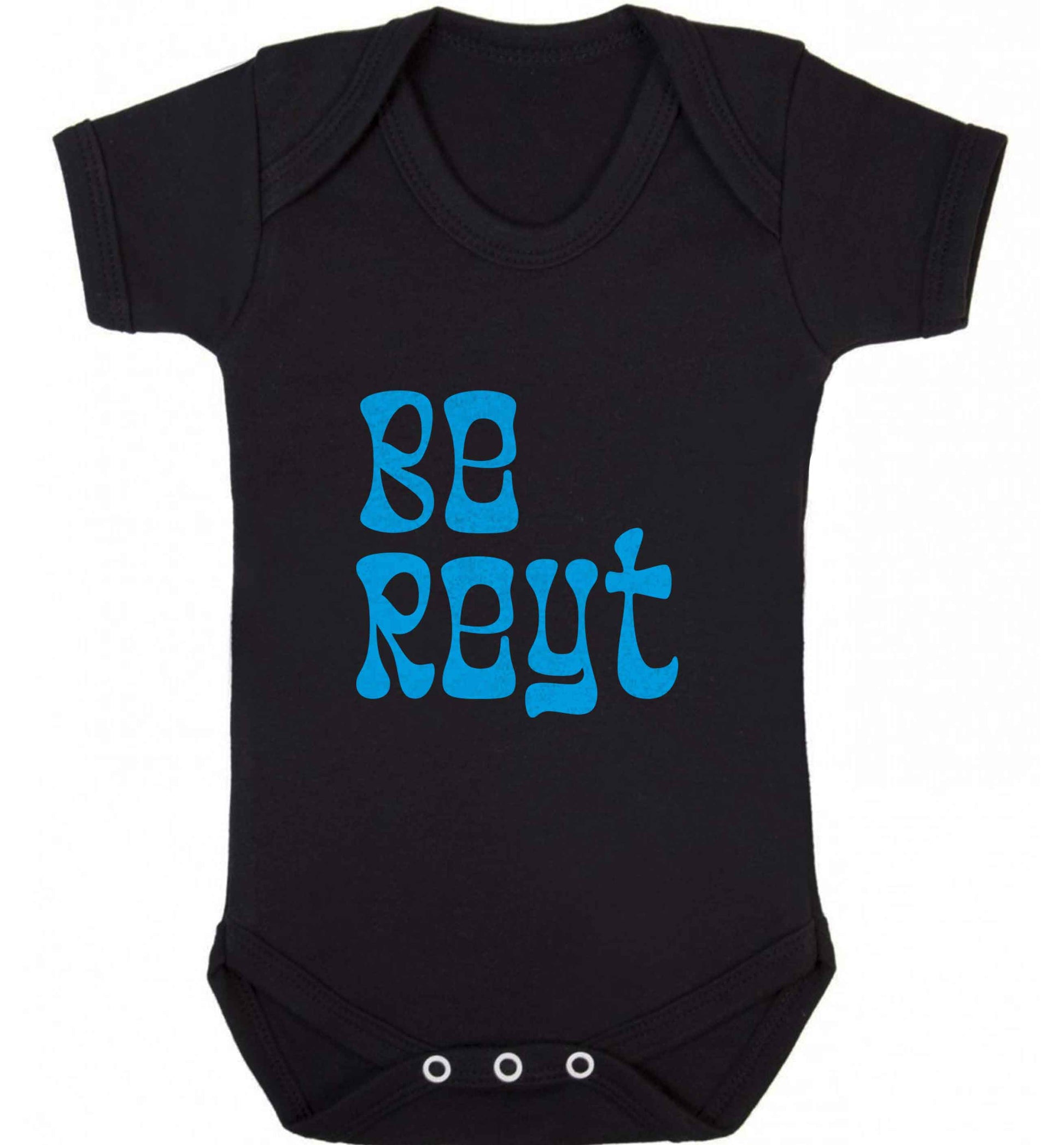 Be reyt baby vest black 18-24 months