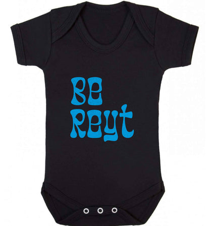 Be reyt baby vest black 18-24 months
