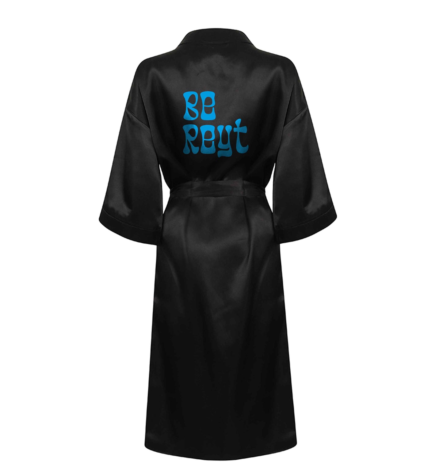 Be reyt XL/XXL black ladies dressing gown size 16/18