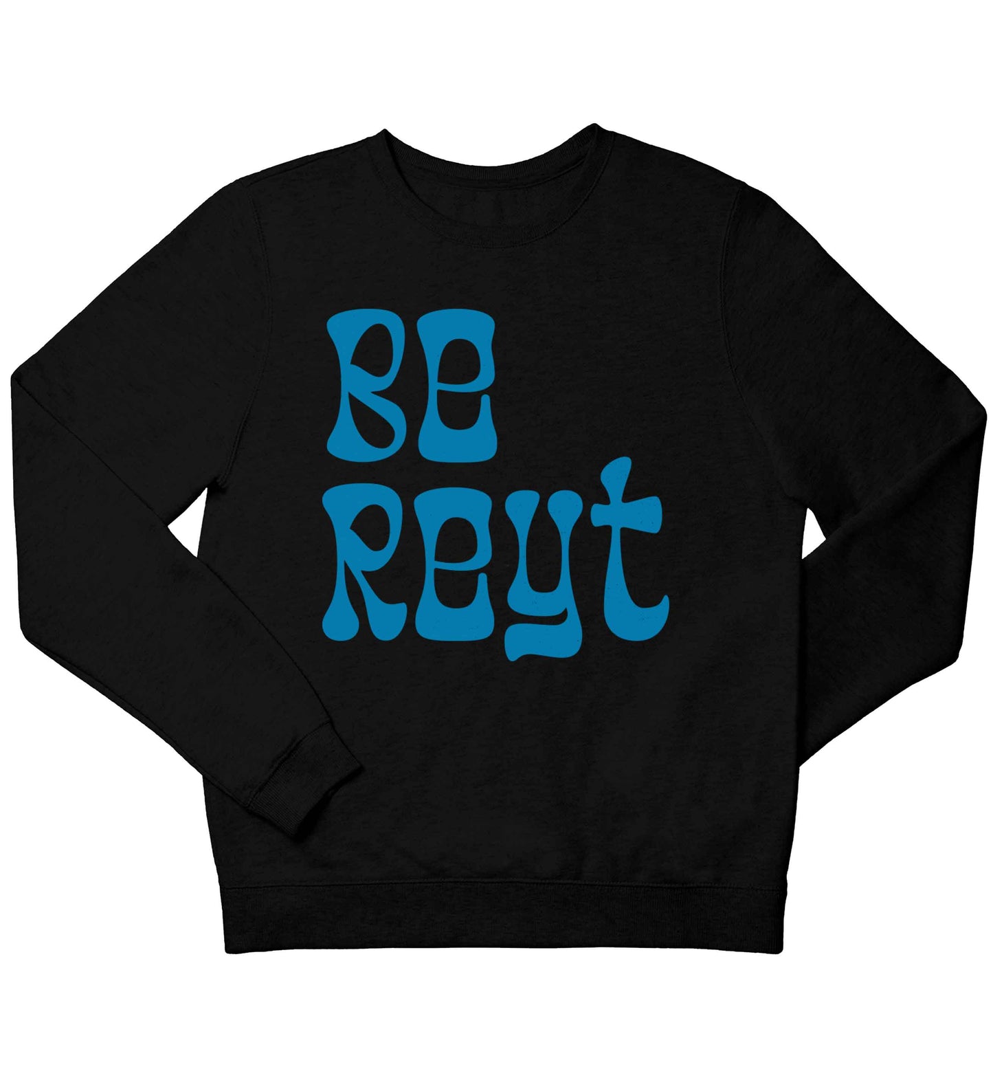 Be reyt children's black sweater 12-13 Years