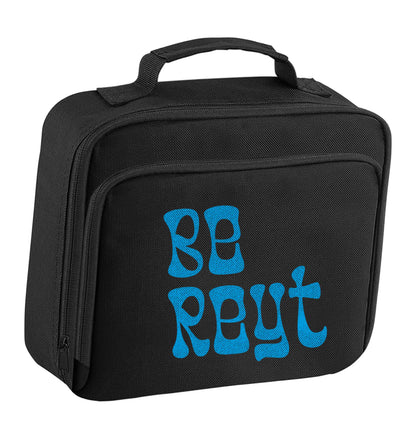 Be reyt insulated black lunch bag cooler