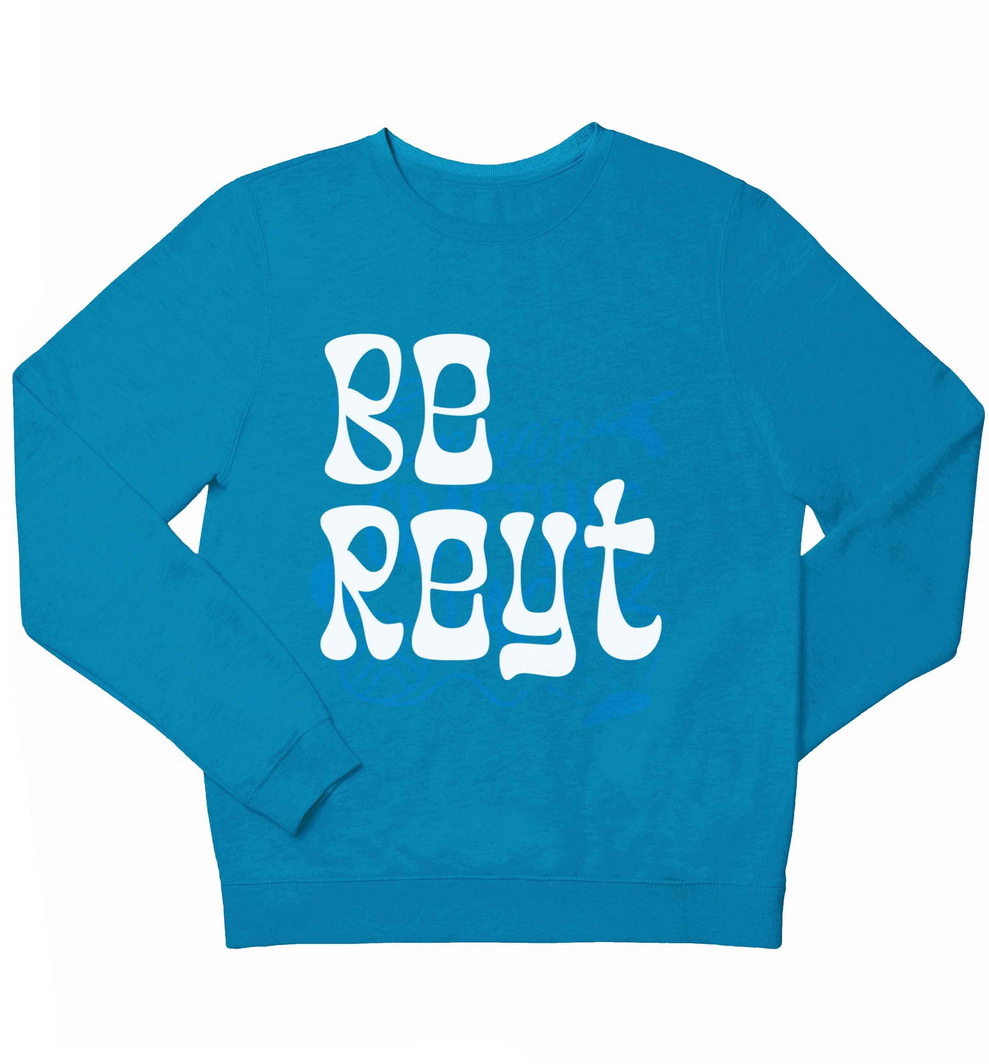Be reyt children's blue sweater 12-13 Years
