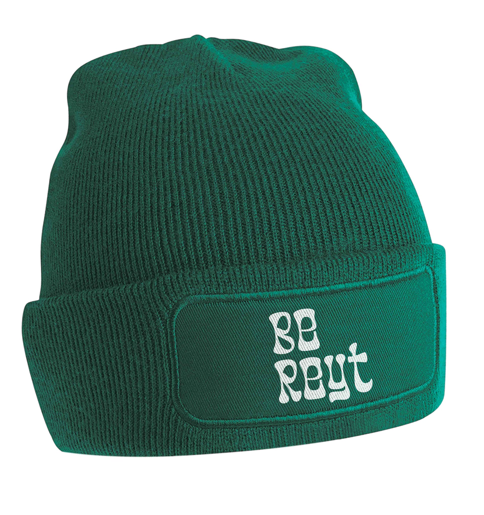 Be reyt beanie hat