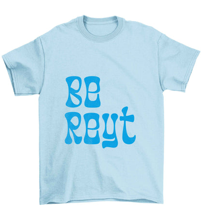 Be reyt Children's light blue Tshirt 12-13 Years