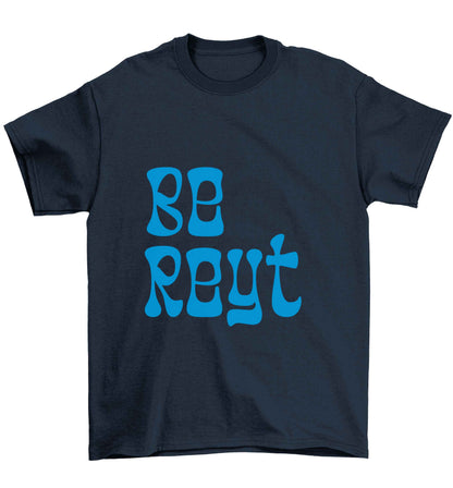 Be reyt Children's navy Tshirt 12-13 Years
