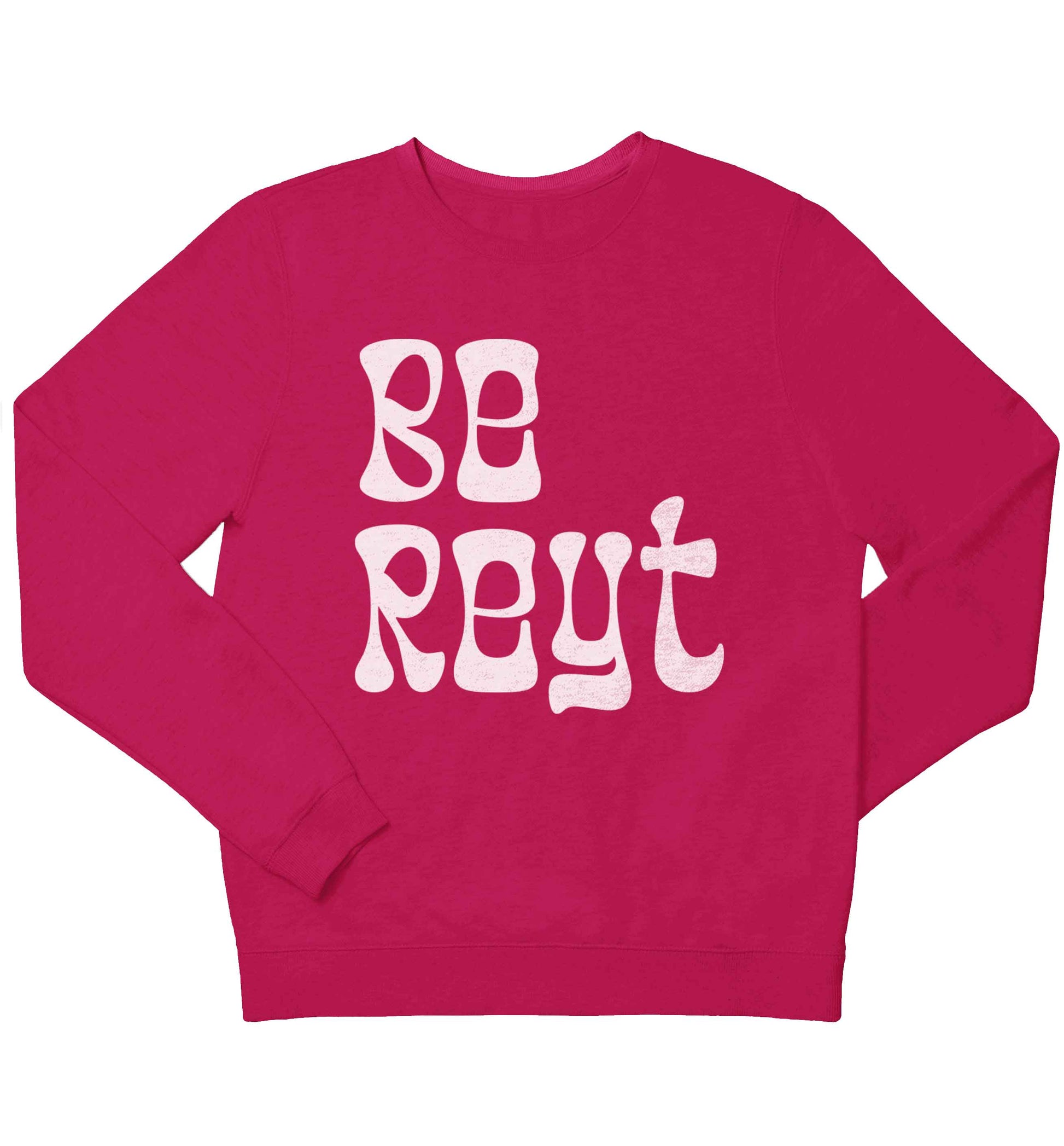 Be reyt children's pink sweater 12-13 Years
