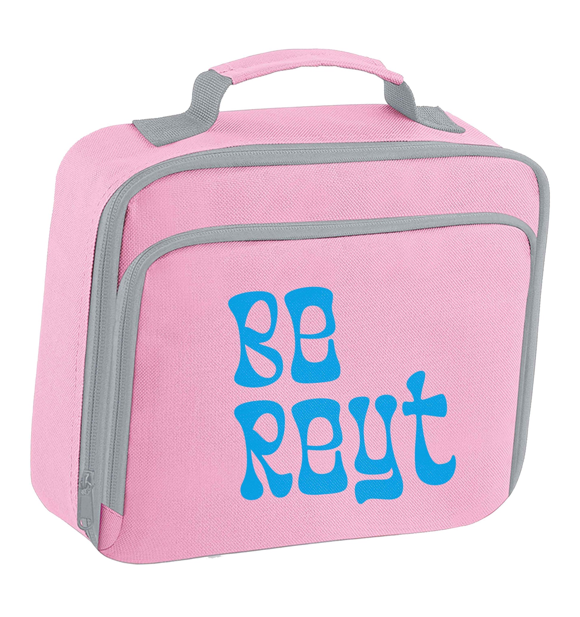 Be reyt insulated pink lunch bag cooler