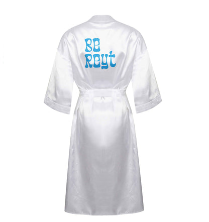 Be reyt XL/XXL white ladies dressing gown size 16/18
