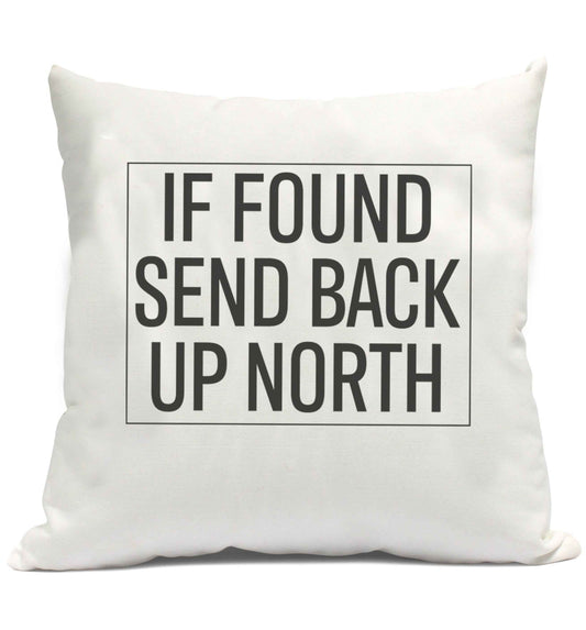 If found send back up North cushion cover and filling