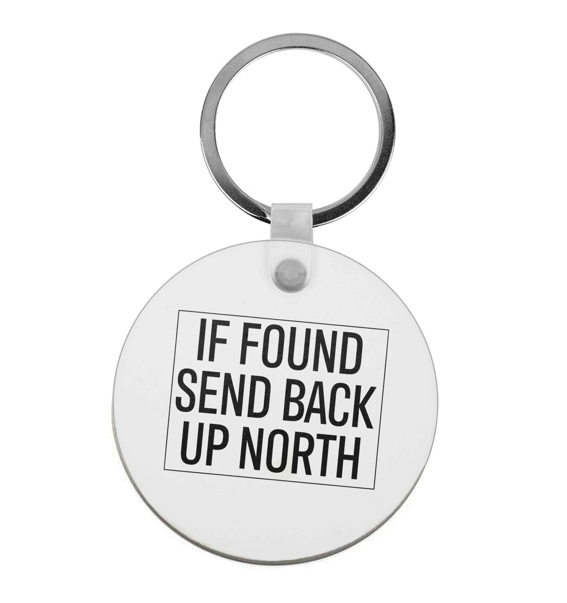 If found send back up North |  Keyring