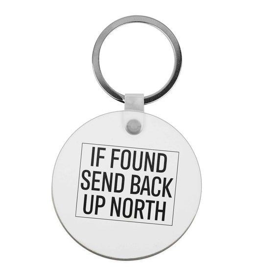 If found send back up North |  Keyring