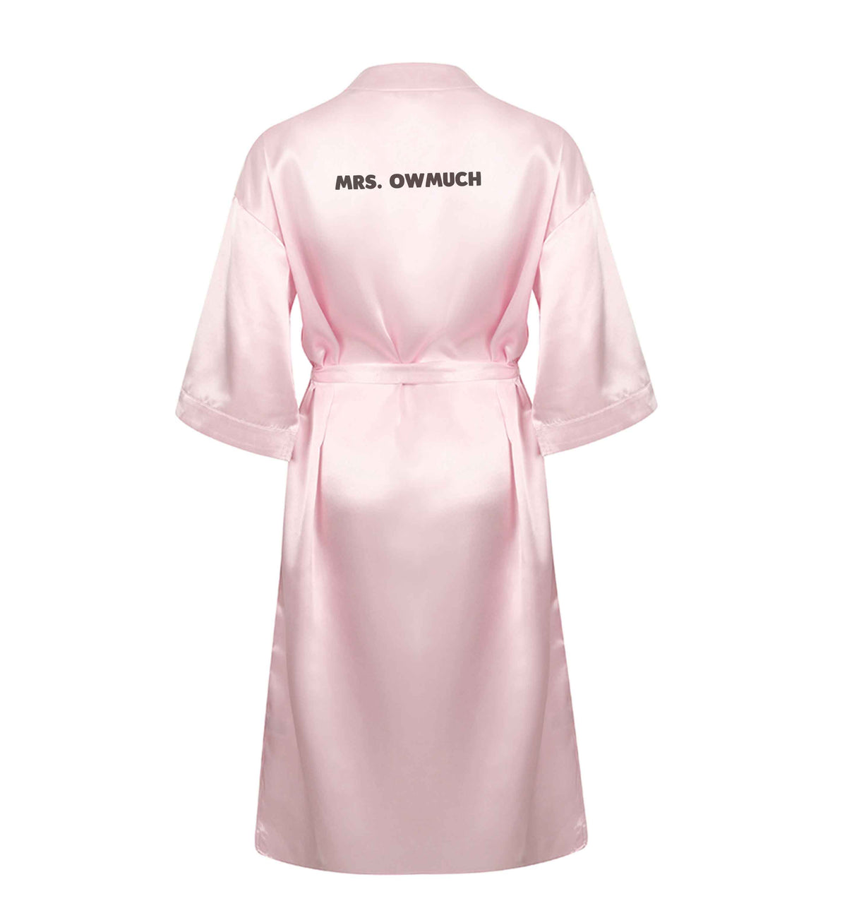 Mrs owmuch XL/XXL pink ladies dressing gown size 16/18