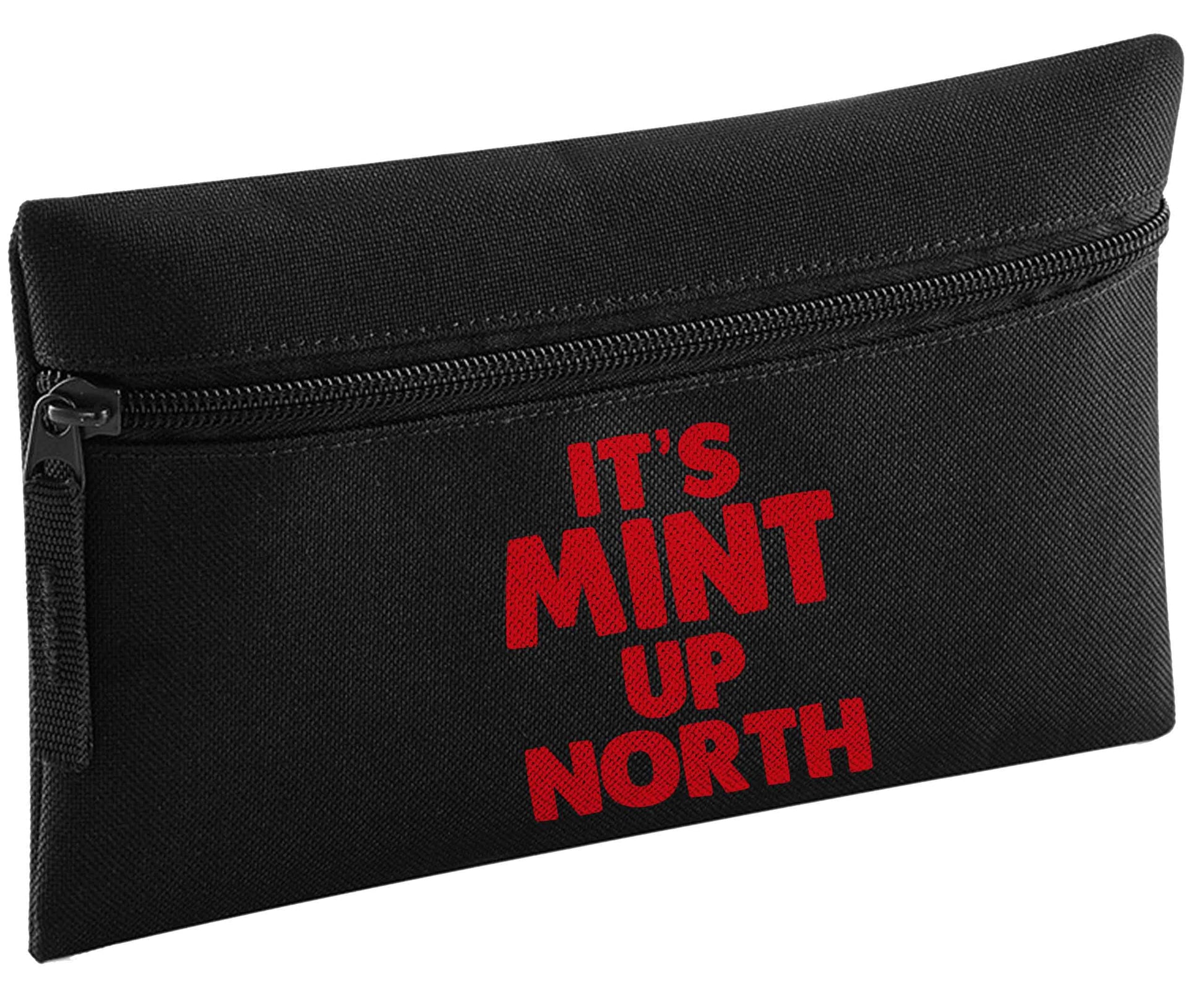It's mint up North pencil case