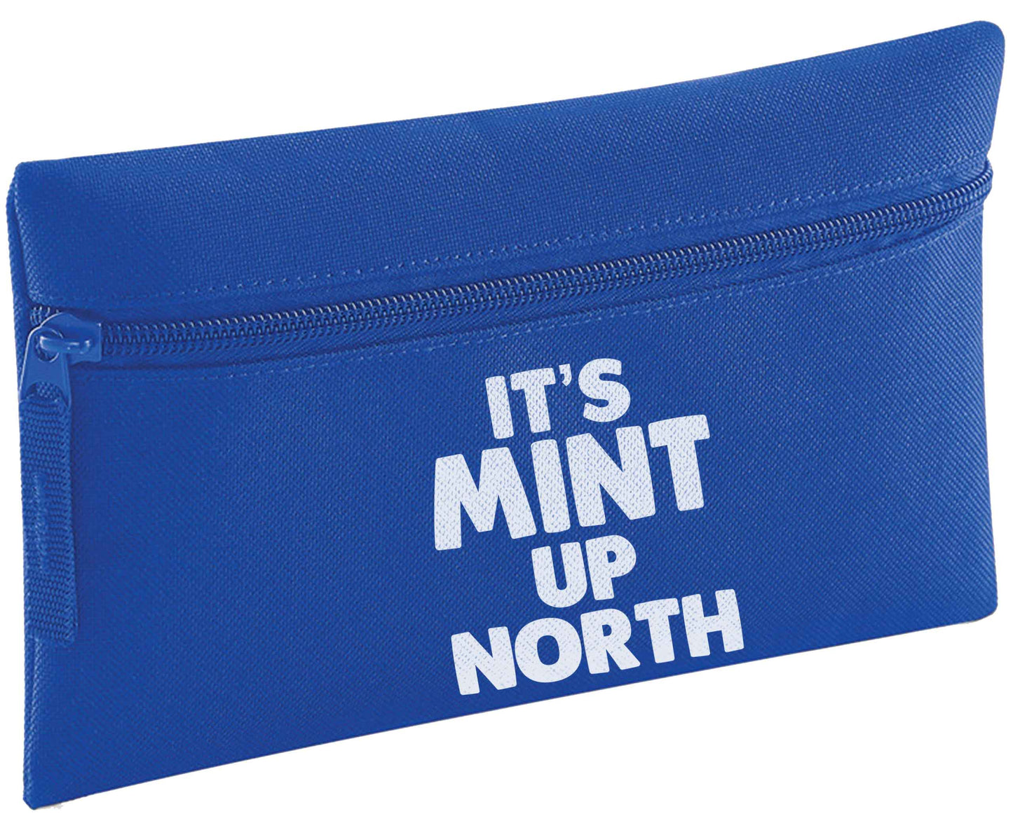 It's mint up North pencil case