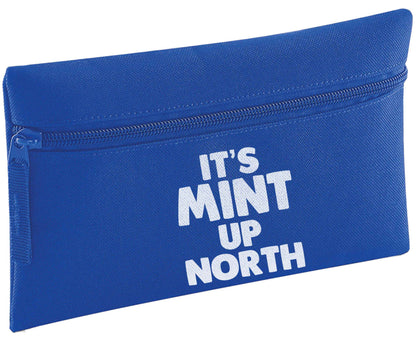 It's mint up North pencil case