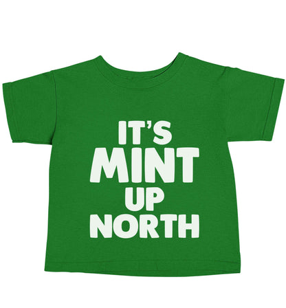 It's mint up North green baby toddler Tshirt 2 Years