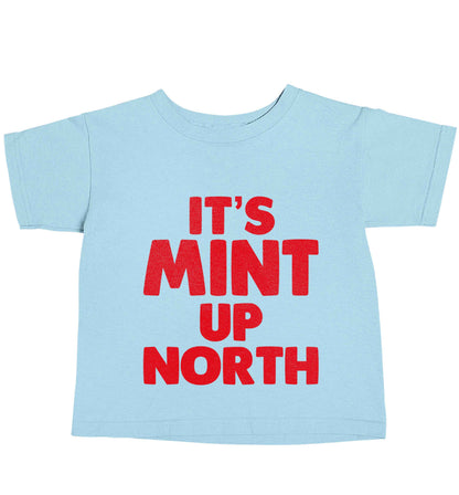 It's mint up North light blue baby toddler Tshirt 2 Years