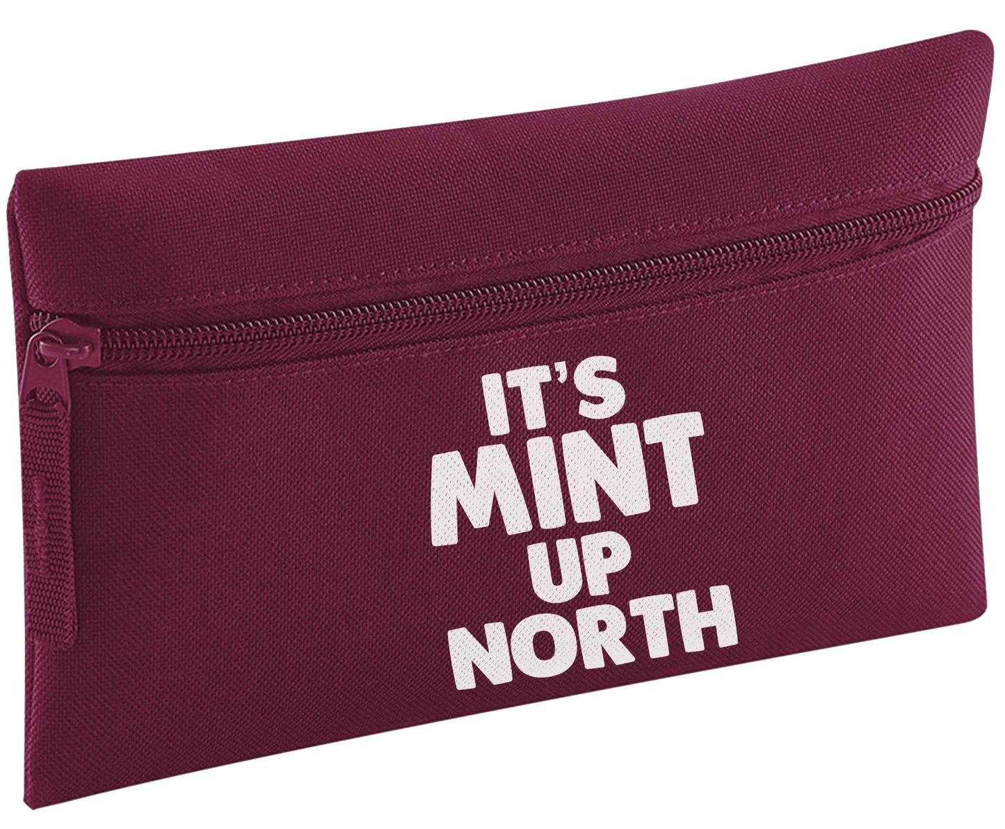It's mint up North pencil case