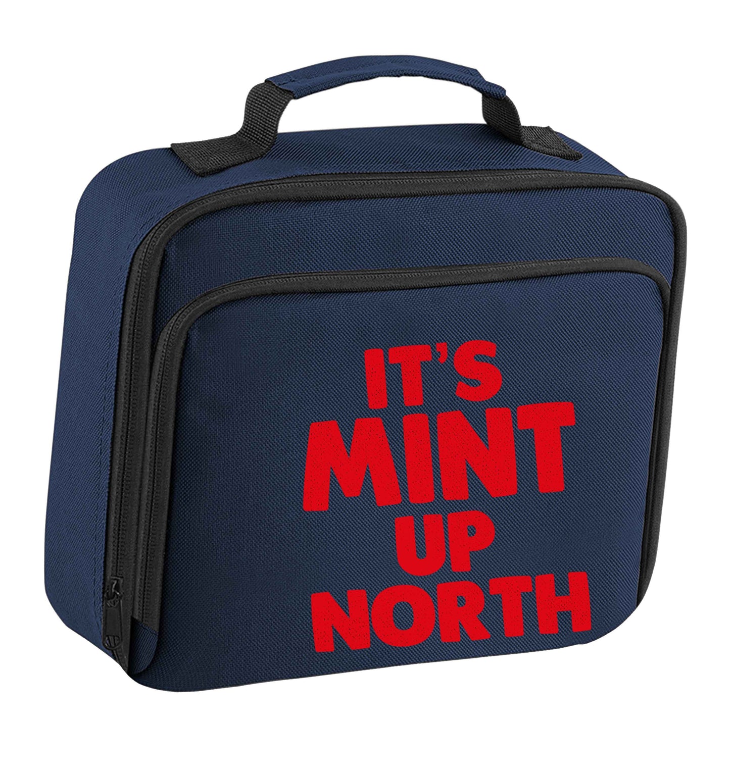 It's mint up North insulated navy lunch bag cooler