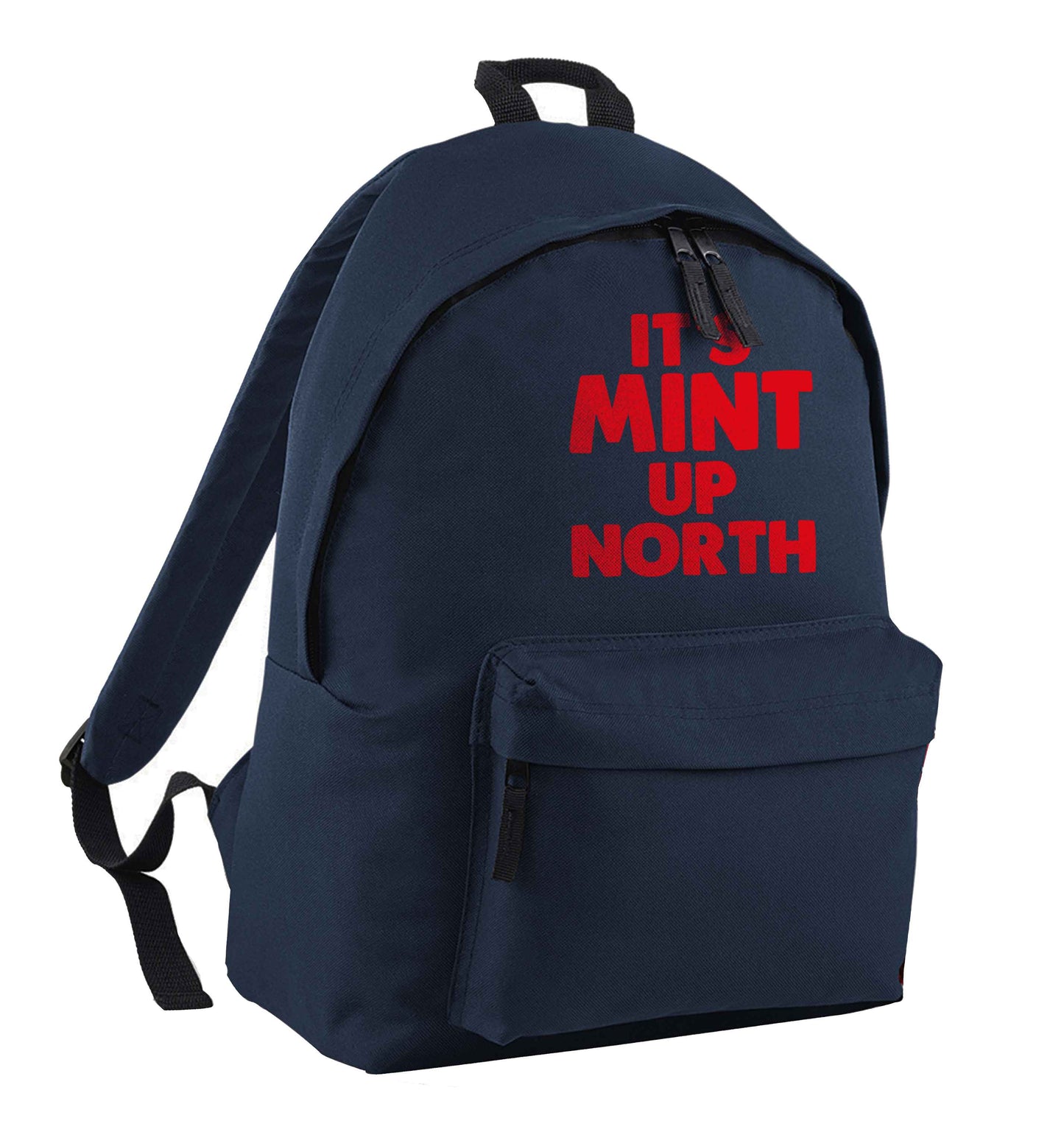 It's mint up North navy children's backpack