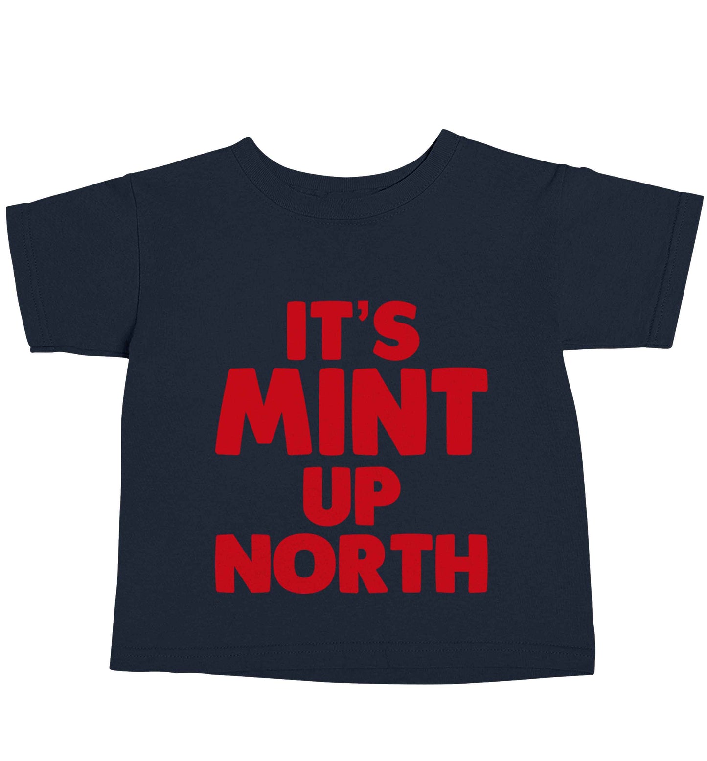 It's mint up North navy baby toddler Tshirt 2 Years