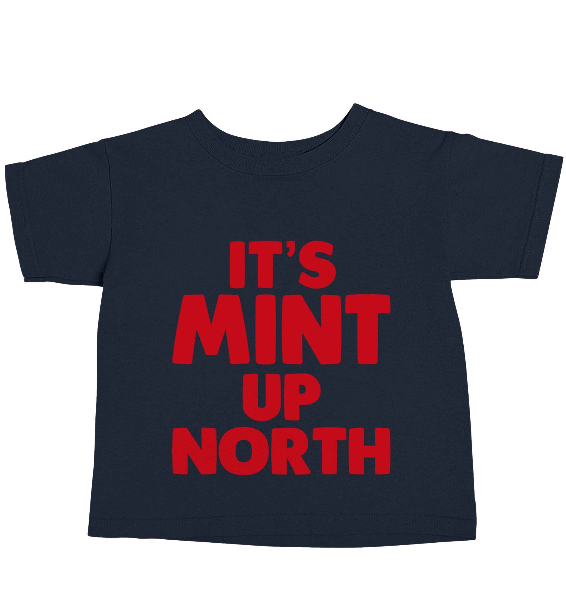 It's mint up North navy baby toddler Tshirt 2 Years