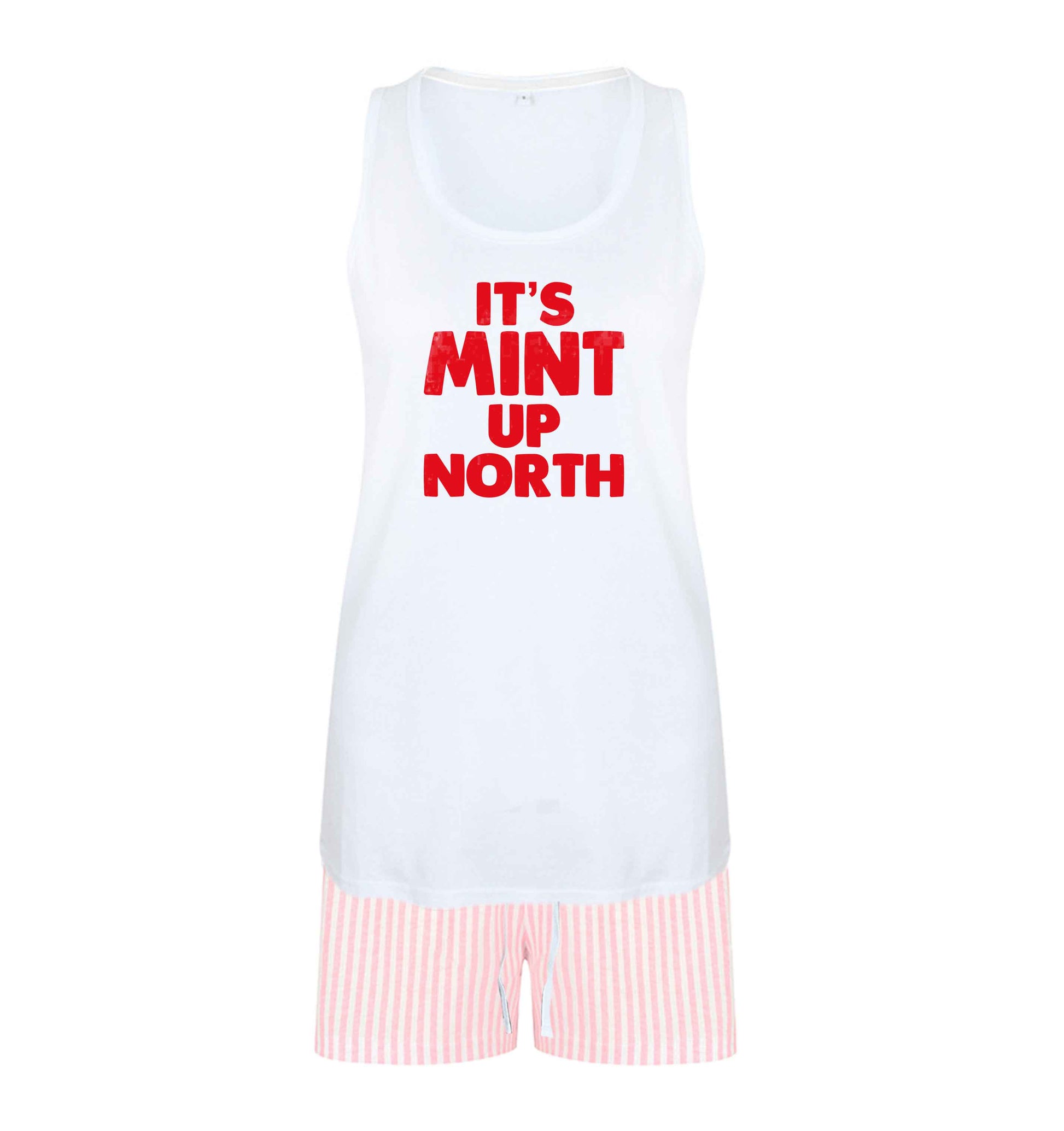 It's mint up North size XL women's pyjama shorts set in pink 