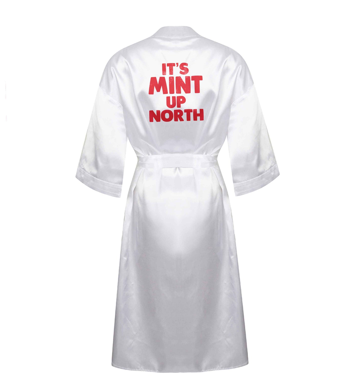 It's mint up North XL/XXL white ladies dressing gown size 16/18