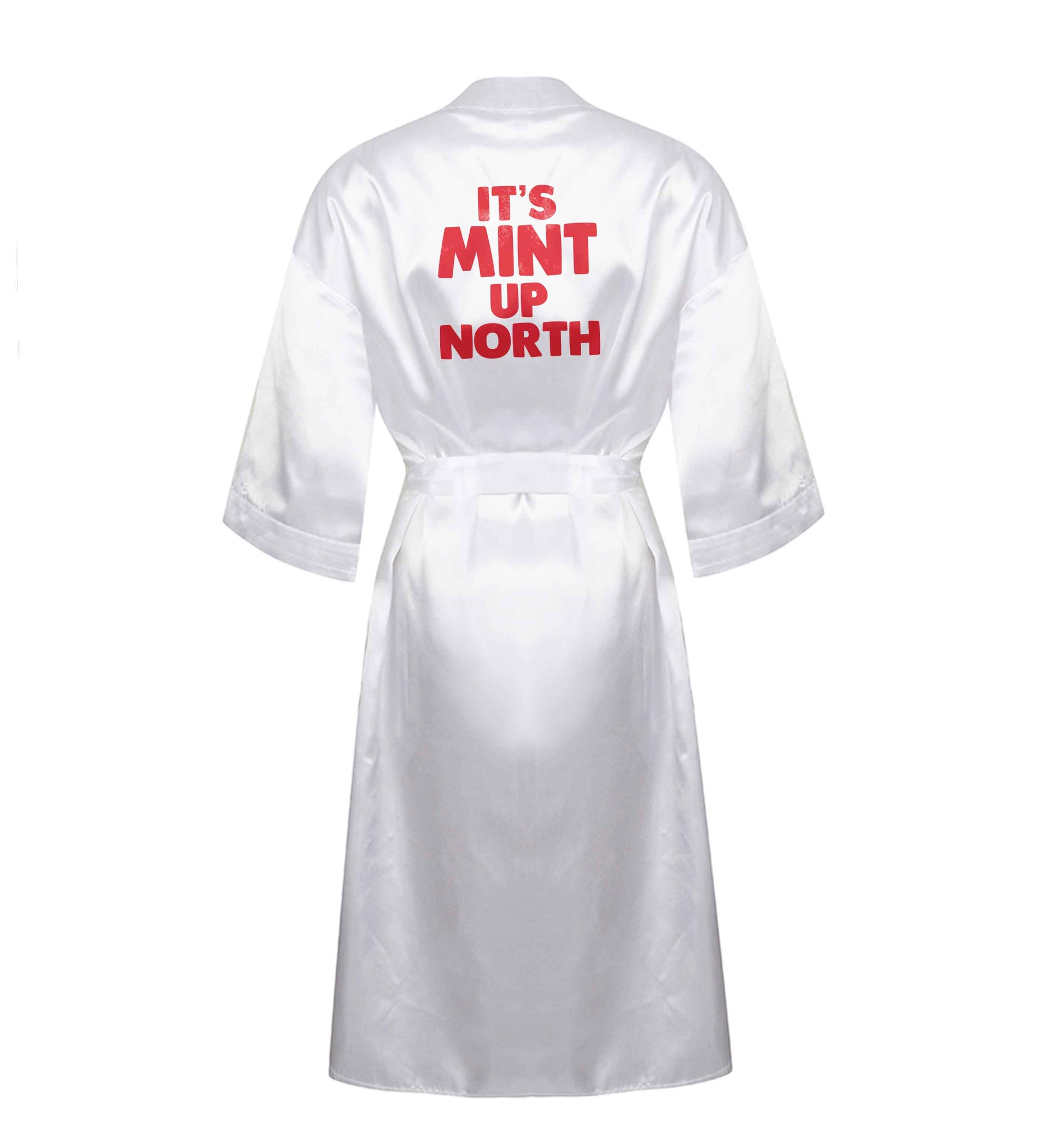 It's mint up North XL/XXL white ladies dressing gown size 16/18
